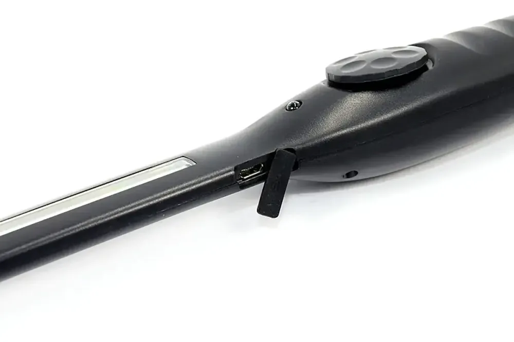 Ліхтар ручний Bailong BL-821 micro USB, акумуляторний, з магнітом, регулювання яскравості, LED Одеса - фото 2