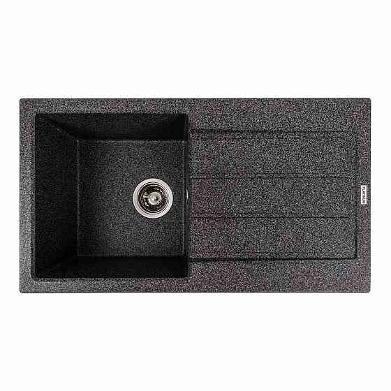 VALESO Гранітна мийка для кухні VALESO SOLID 7843 матова Графіт Київ