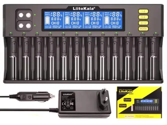 Зарядний пристрій LiitoKala Lii-S12 EU Полтава