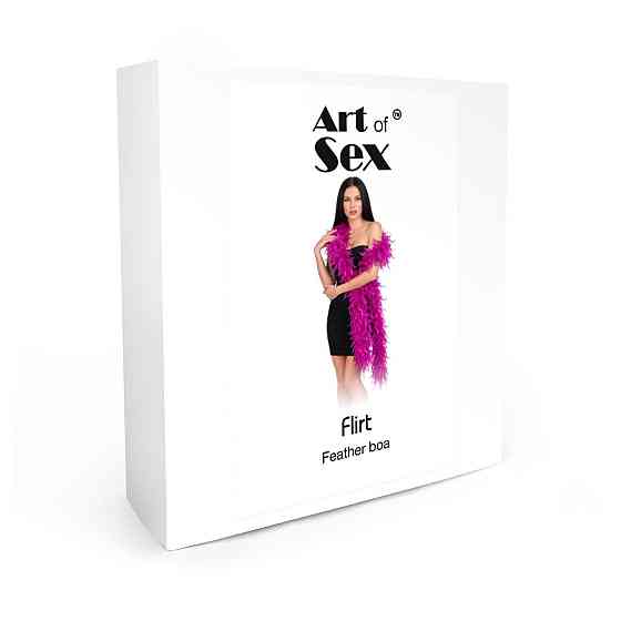 Боа з пір’я Art of Sex, довжина 2 метри, колір маджента Sex Aura Київ