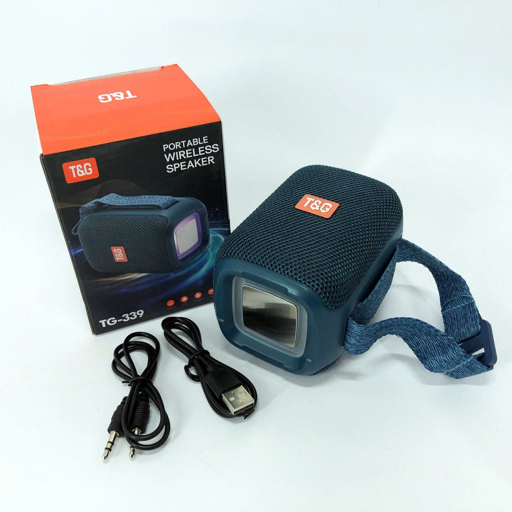 Колонка переносна для музики TG339, Bluetooth колонка з ремінцем, Акустичні колонки з блютузом HL-72 Львів - фото 4