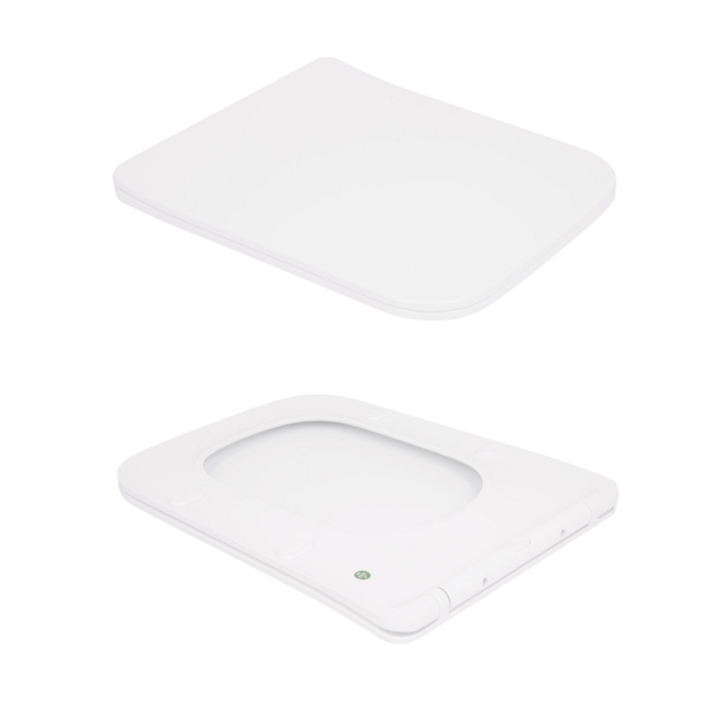 Унітаз-компакт Qtap Kalao безобідковий із сидінням Soft-close QT08221213AW Київ - фото 8