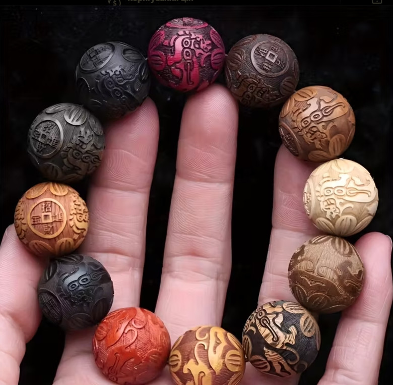 Браслет из резных бусин – денежный талисман удачи и защиты Киев - изображение 6