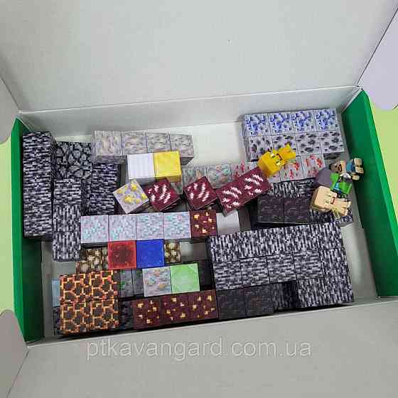 Магнітний конструктор майнкрафт печера 121 магнітних блока Dream World LZCK 058 Хмельницький