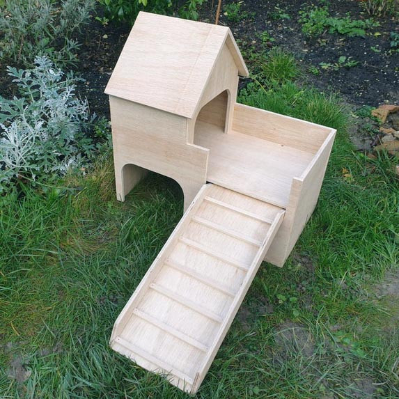 Будиночок для кроликів "Маларда" бланже Миколаїв - фото 1