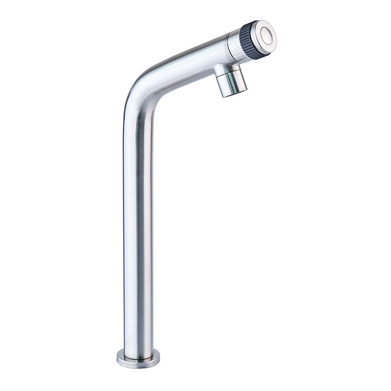 Кран одинарний Mixxus Mono-04.SUS Г-подібний нерж. сталі SUS304 (MI6025) Чернівці - фото 1