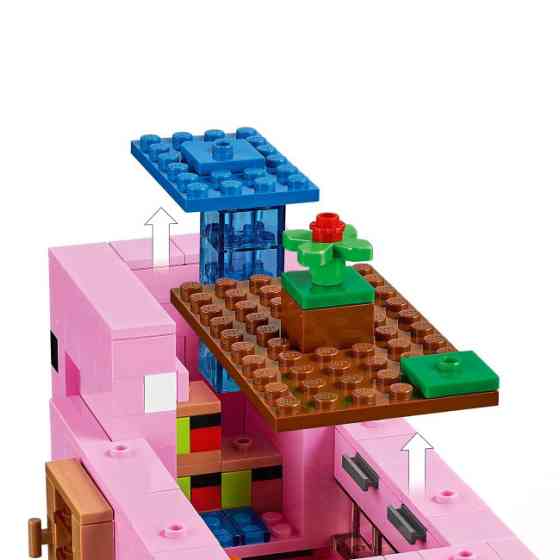 Конструктор Minecraft Дом-свинья (21170), 490 деталей совместимый с lego лего Запорожье