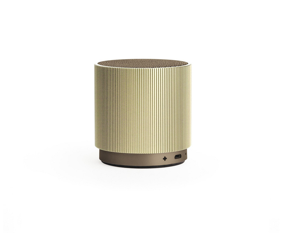 Портативный динамик Lexon Fine Speaker 3Вт (Светлое золото) Киев - изображение 1