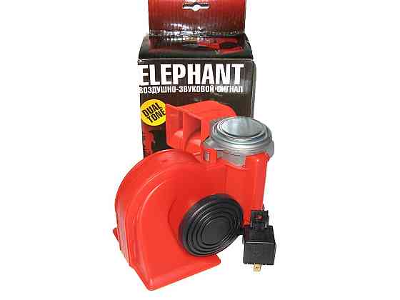Сигнал воздушный CA-10424 Elephant 24V красный Винница