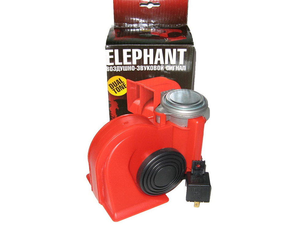 Сигнал воздушный CA-10424 Elephant 24V красный Винница - изображение 1