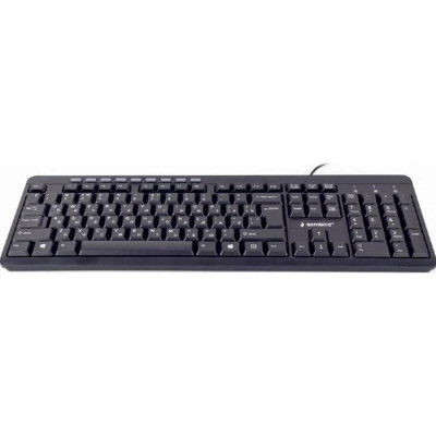 Клавіатура Gembird KB-UM-106-UA USB Black (KB-UM-106-UA) Вінниця - фото 2