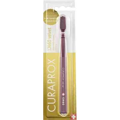Зубная щетка Curaprox 12460 Velvet Ультрамягкая Светло-зеленая с розовым (CS 12460-12) Винница