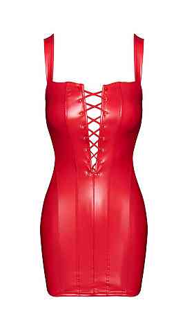 Платье Noir Handmade F364 Bombshell Lace-Up Mini Dress Red S Sex Aura Киев