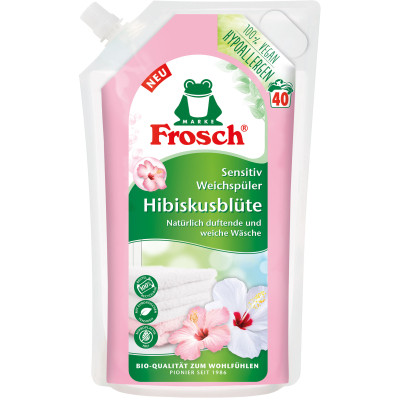 Кондиціонер для білизни Frosch Квіти Гібіскуса 1 л (4001499968464) Вінниця - фото 1