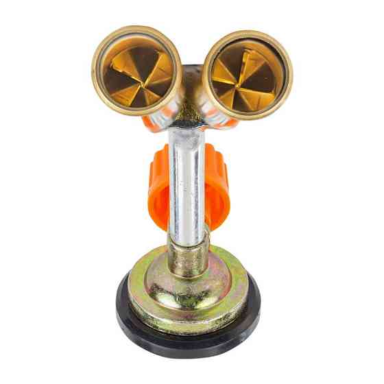 Резак с двойным соплом на цанговый баллон (T-1300гр., угол поворота сопла 360гр.), в блистере ROCKFORCE Одесса