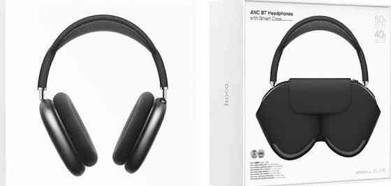 Навушники HOCO W58 ANC Bluetooth 5.4 преміум Smart Case. Харків