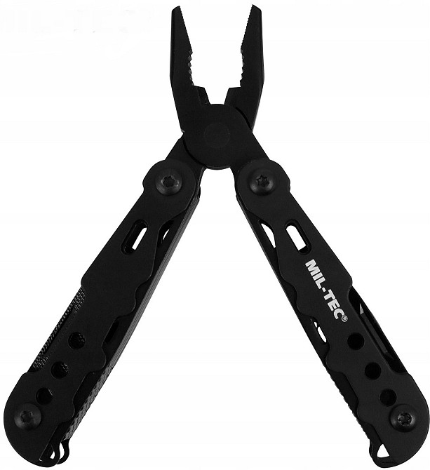 Многофункциональный Мультитул складной 10в1 с чехлом и веревкой Mil-Tec от Sturm 