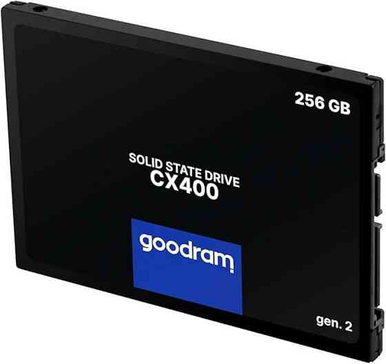 Накопичувач SSD  256GB GOODRAM CX400 Gen.2 2.5" SATAIII 3D TLC (SSDPR-CX400-256-G2) ( 2.5" ) Харків