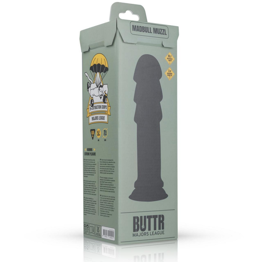 Анальна пробка BUTTR — MadBull Muzzl XXL Dildo Sex Aura Київ - фото 6