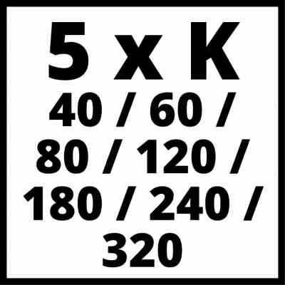 Наждачная бумага Einhell лента для TE-BF 18 Li и TC-BF 500 E, 13x457 мм, 35 шт (4419817) Винница