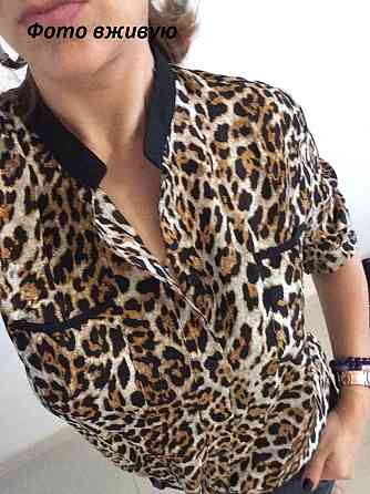 Жіноча блузка з довгим рукавом леопардовий Київ