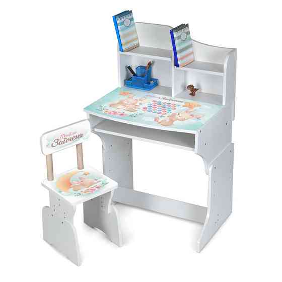 Дитяча парта M 904-13 висота 3 положення, зі стільчиком Вінниця