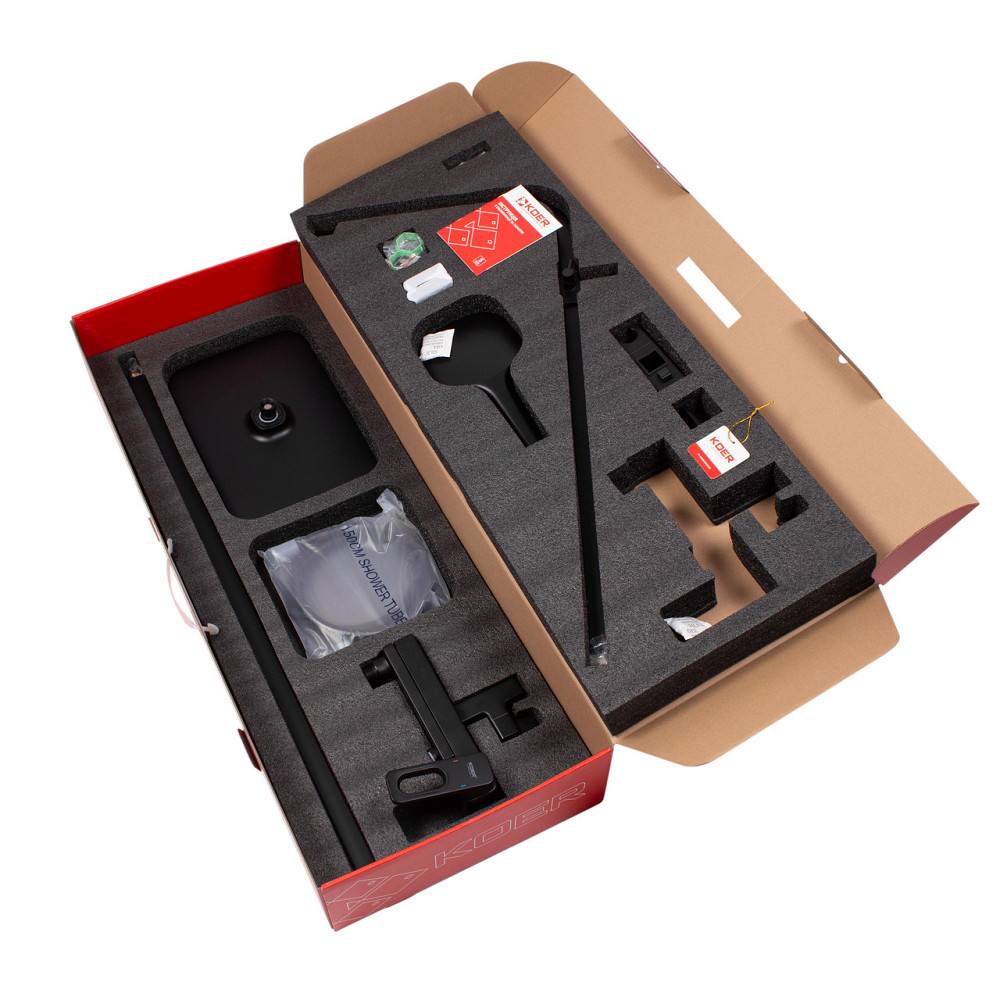 Душова колона зі змішувачем Koer KB-56031-05, 3 функції (KR5439) Харків - фото 9