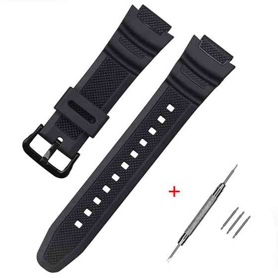 Ремінець для Casio G-Shock AE-1000/1200 Black BK SBR Київ