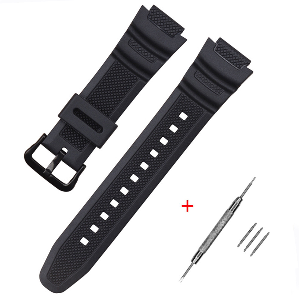 Ремінець для Casio G-Shock AE-1000/1200 Black BK SBR Київ - фото 1