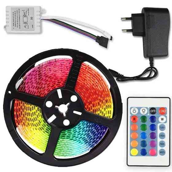 Rgb лента smd 5050, Светодиодная лента внутренняя Светодиодная для подсветки гаража KN-94 Львов