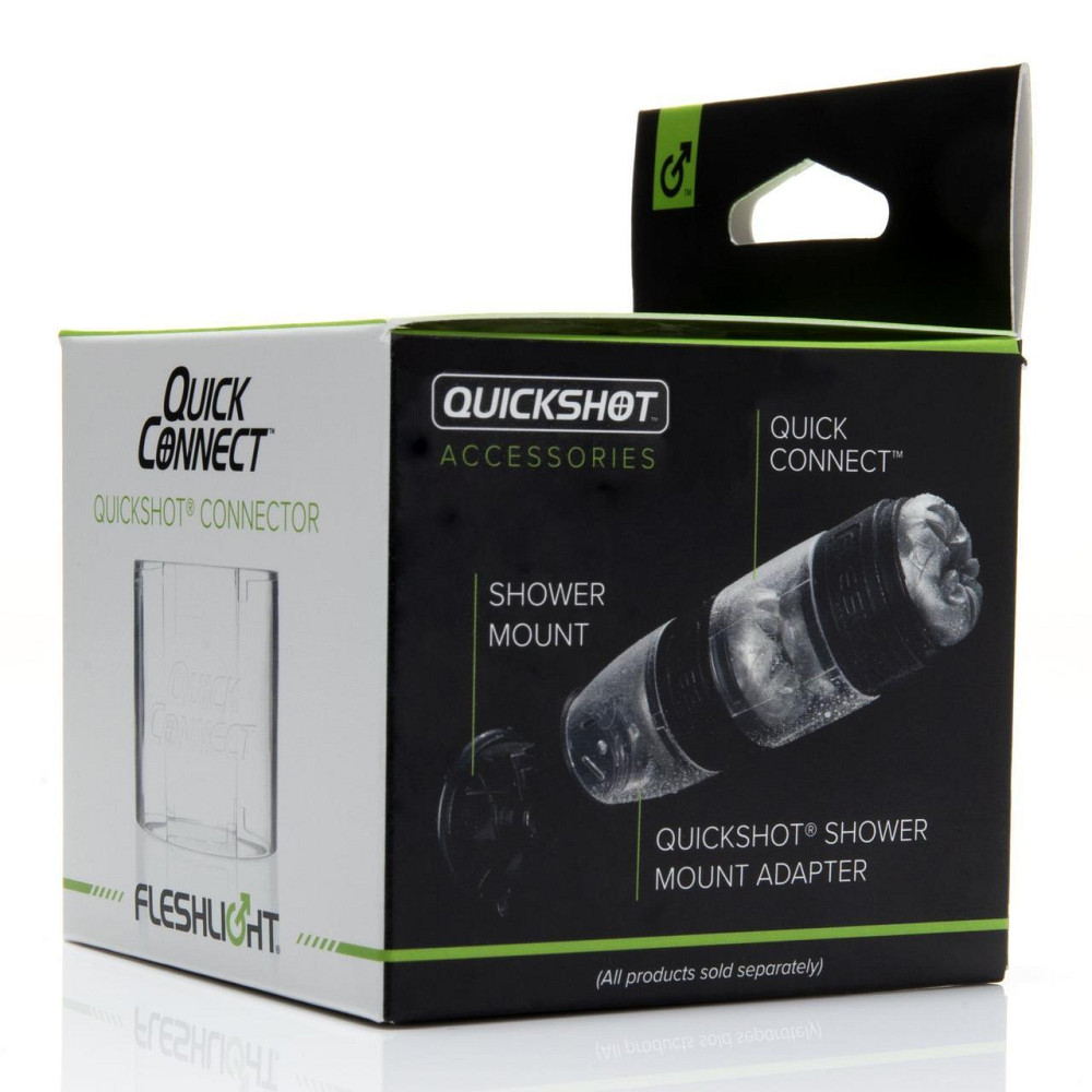 Адаптер Fleshlight Quickshot Quick Connect для соединения двух Квикшотов в одну игрушку Sex Aura Киев - изображение 2