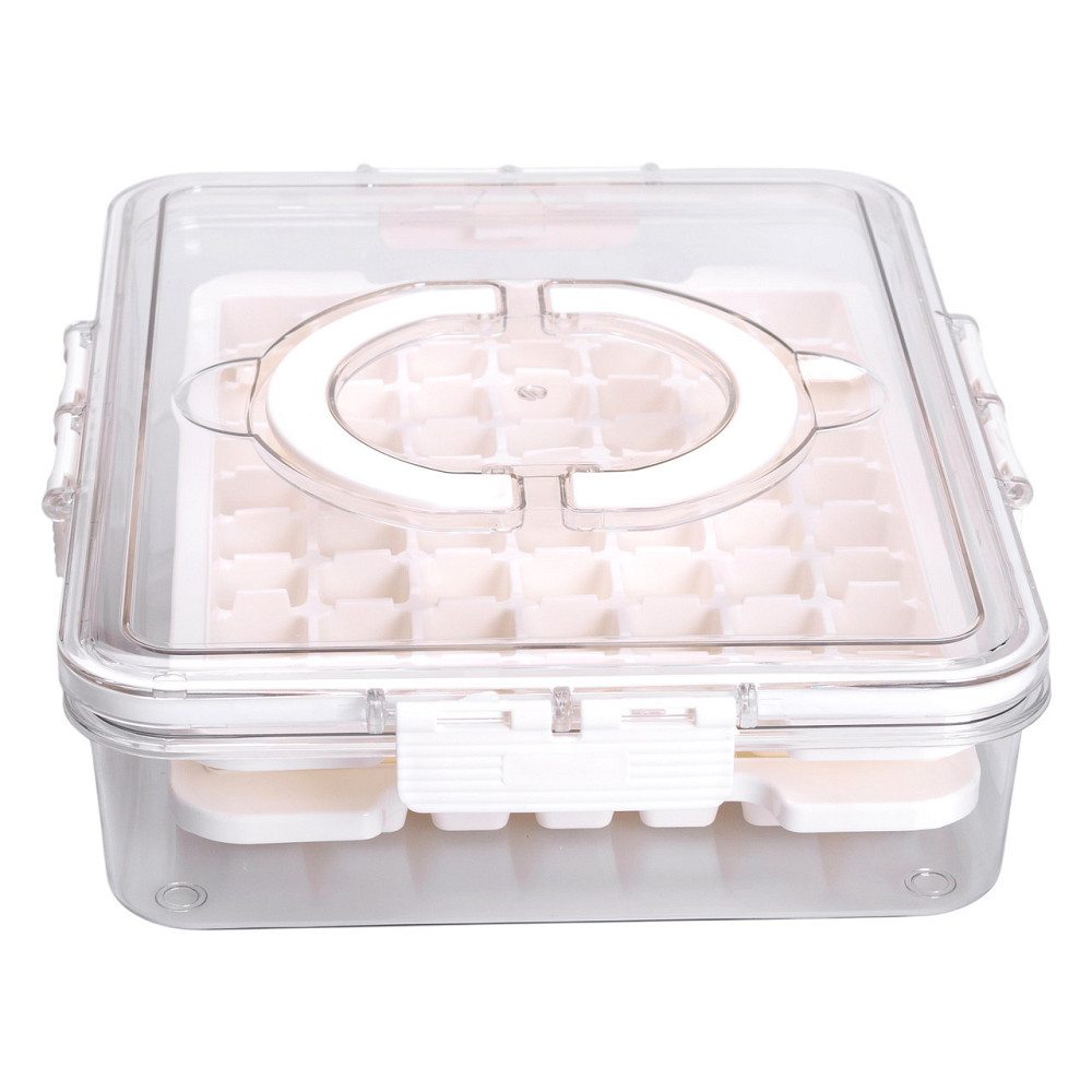 Контейнер для льда 126 ячеек, бежевый 30.5х24 см Киев - изображение 6