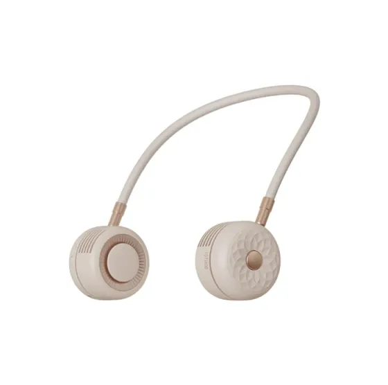 Вентилятор на шею Xiaomi Sothing Daisy Neck Hung Fan (DSHJ-S-2115) Бежевый Киев