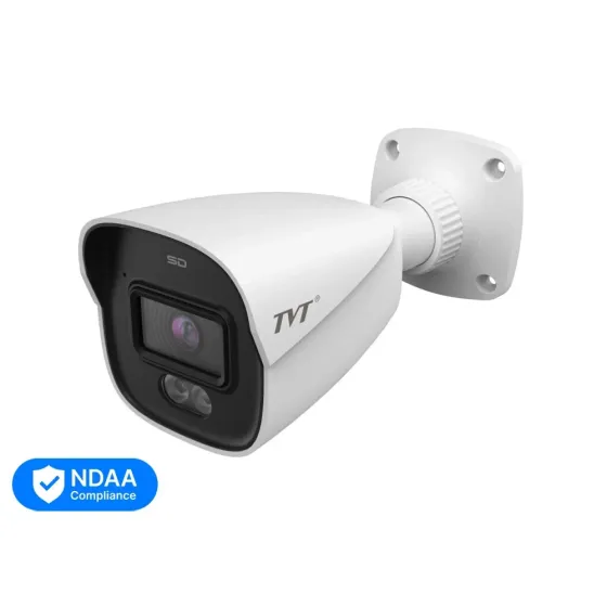 IP-відеокамера 8Mp TVT TD-9481S4L-C(D/PE/AW2) White f=2.8mm, ІЧ+LED-підсвічування, з мікрофоном (77-00475) Киев