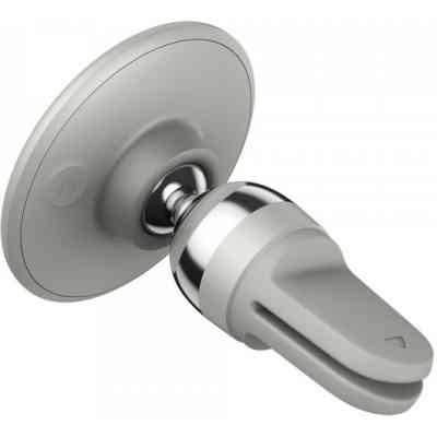 Универсальный автодержатель Baseus Magnetic (на решетку) creamy-white (SUCC000102) Винница