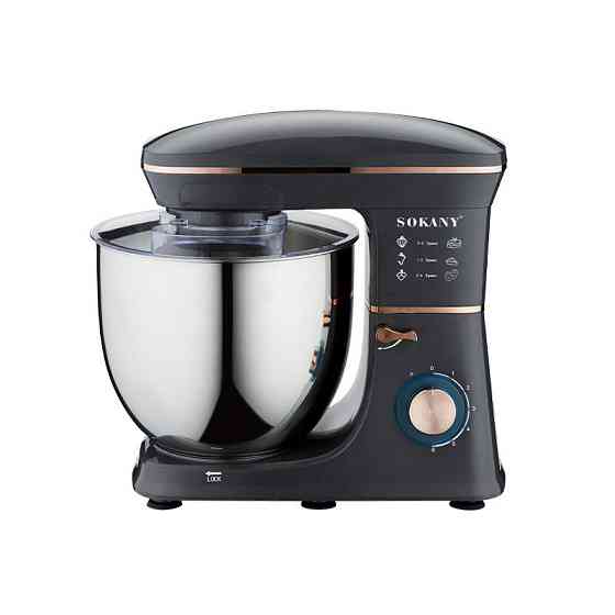 Планетарный миксер Sokany 1400 Вт с чашей 11 л 6 режимов скорости SK-05001 Киев
