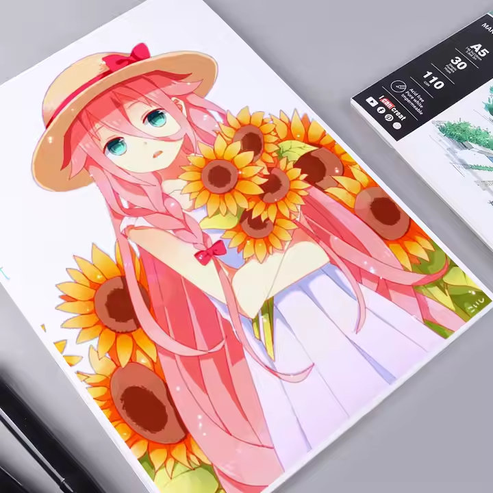 Скетчбук для эскизов и зарисовок A3, 30 листов, 110 г/м², блокнот для творчества, живописи, иллюстраций Каменец-Подольский - изображение 2