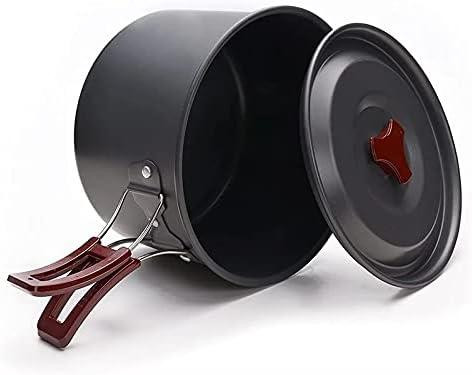 Набор походной посуды складной на 5 персон 13 предметов алюминий AL-500 туристический Киев - изображение 6