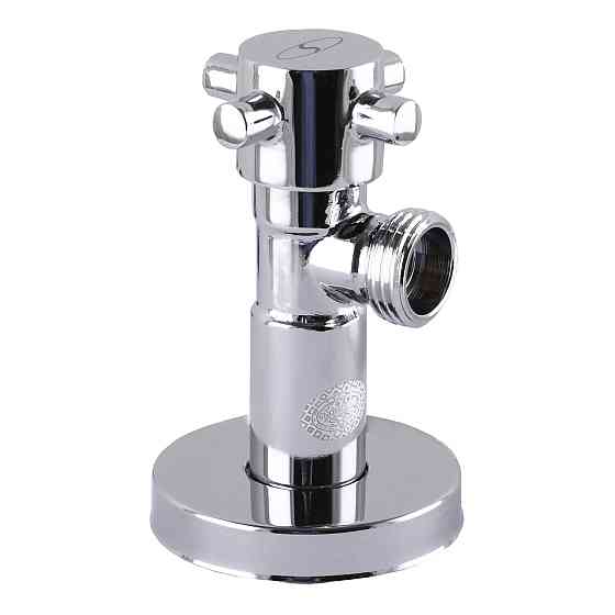 Кран полуоборотный угловой SOLOMON 1/2″х3/4″ Retro 7077 (000004158) Киев