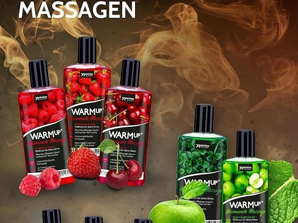 Разогревающее съедобное массажное масло WARMup Strawberry, 150 мл Sex Aura Киев - изображение 10