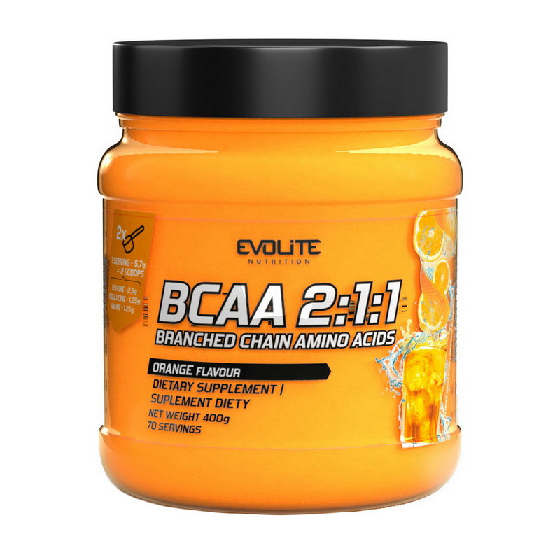 BCAA 2:1:1 (400 g, orange) Луцк - изображение 1