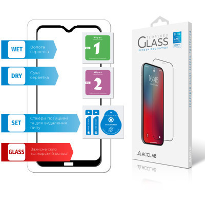 Стекло защитное ACCLAB Full Glue Xiaomi Redmi 8A (1283126508745) Винница - изображение 6