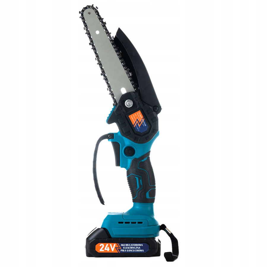 Ручна пила з шиною Domotec, Акумуляторна пилка для обрізання чагарників, Дачна пилка HO-60 Львів - фото 17