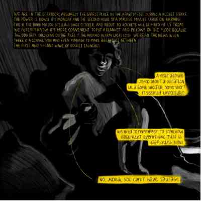 Комікс BLACKOUT. Chronicles of Our Life During Russias War Against Ukraine Yakaboo Publishing (9786178107765) Вінниця