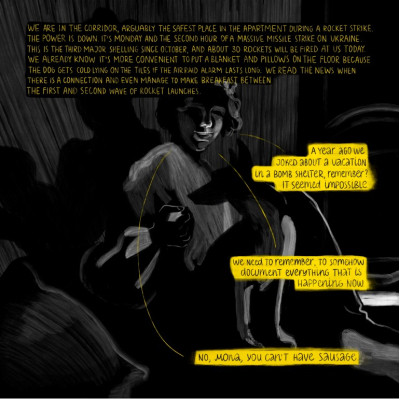 Комікс BLACKOUT. Chronicles of Our Life During Russias War Against Ukraine Yakaboo Publishing (9786178107765) Вінниця - фото 4