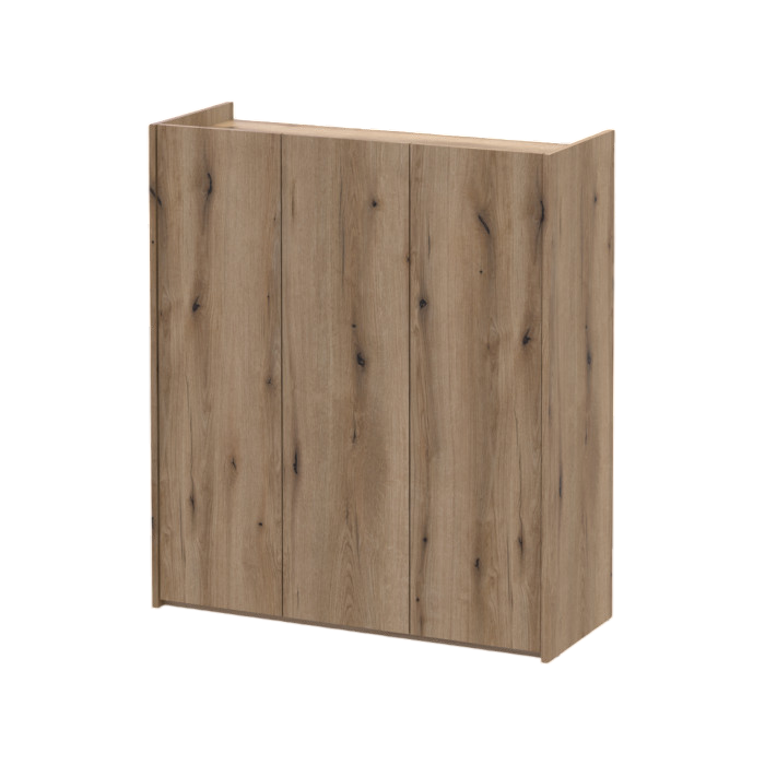 Тумба для обуви Doros Кассель Дуб Евок 3 ДСП 97х40х110 (41516210) Днепр - изображение 2