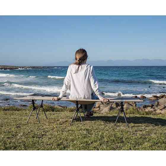 Ліжко складане Naturehike ультралегке NH19JJ006, алюміній, бежевий Рівне