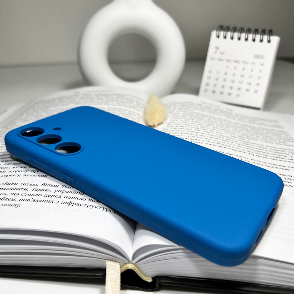 Чохол для смартфона Cosmic Silicone Case AA for Samsung Galaxy S24 FE 5G Light Blue Київ - фото 4