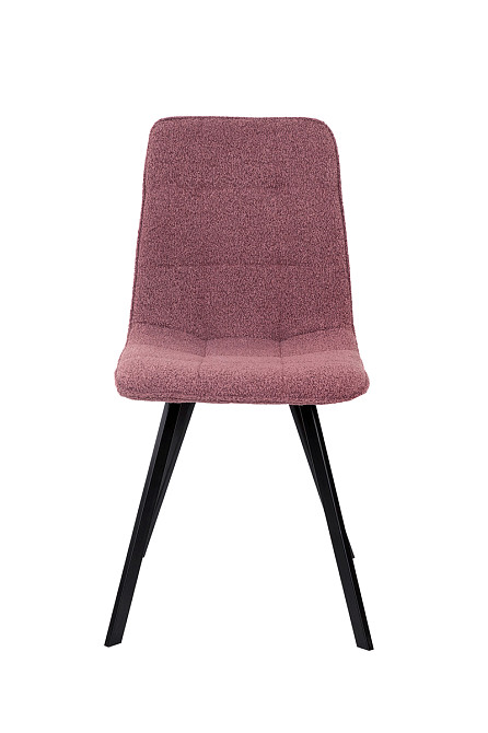 Стілець ФРЕШ (квадрат) чорний/букле цегляна Київ - фото 4