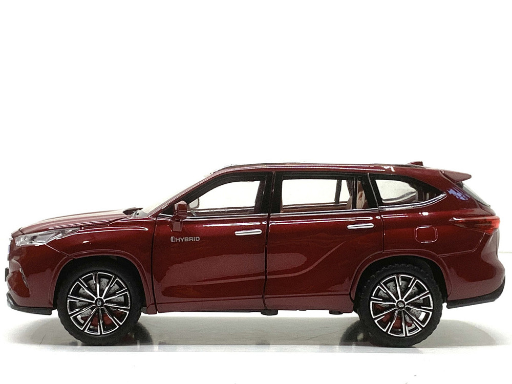 Машина Автосвит Toyota Highlander инерционная открываются двери капот багажник 21см Бордовий (AP-2024) Чернігів - фото 10